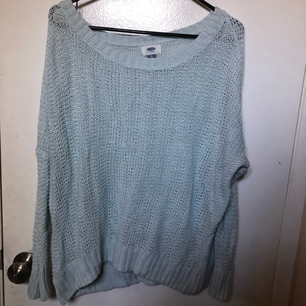 Loose Knit Scoop Neck Sweater